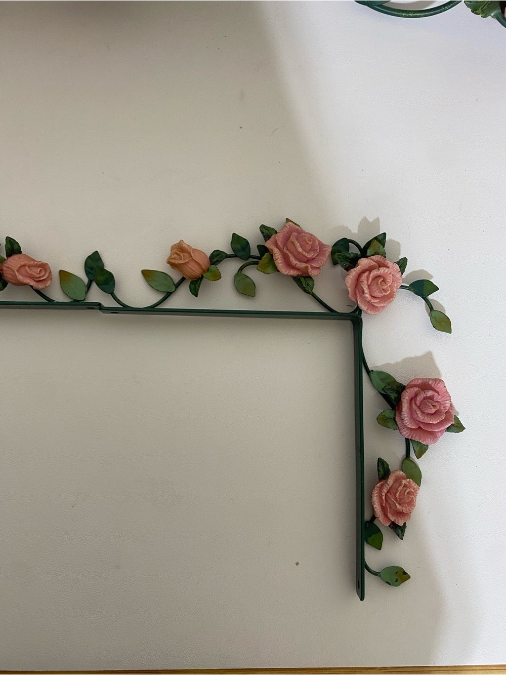 Door Frame accent decor Roses Shabby chic Vintage cottage - Picture 5 of 11